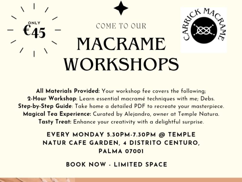 Macrame Workshops in Palma